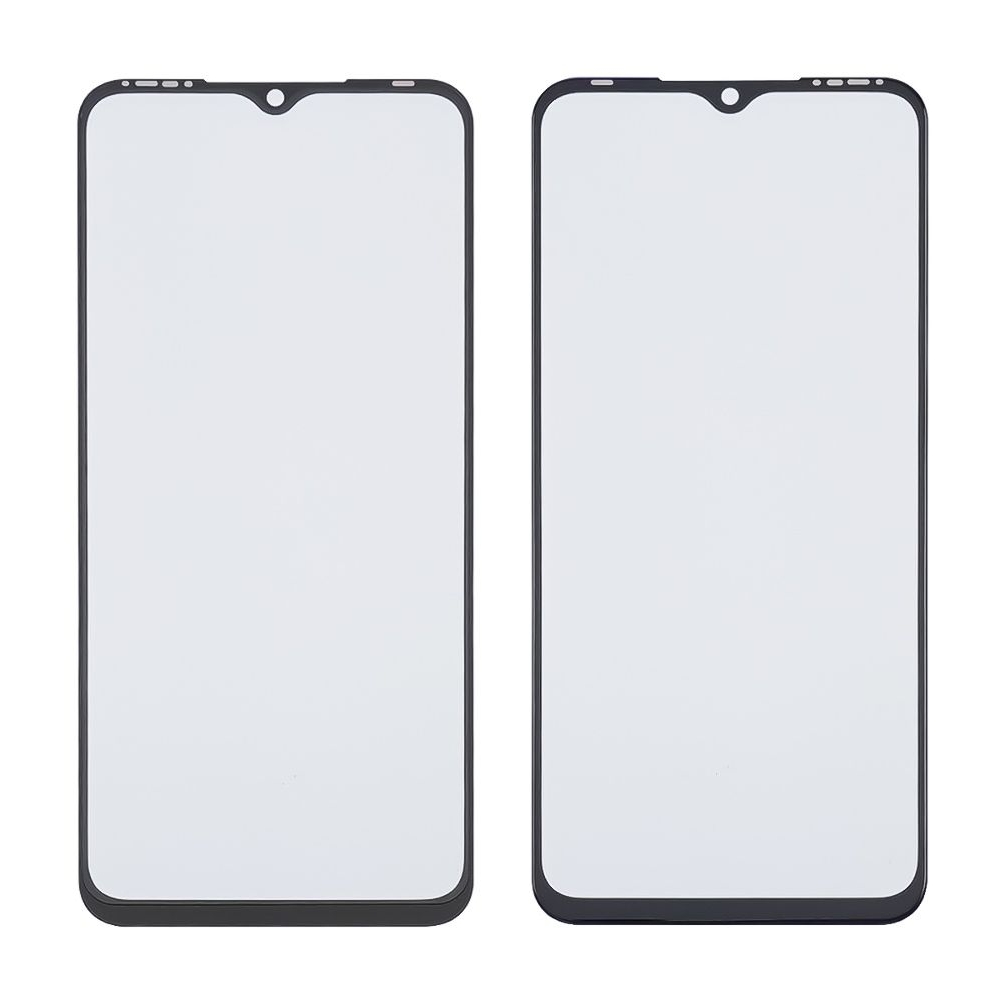 Стекло дисплея с OCA пленкой Tecno Spark Go (2022), черное