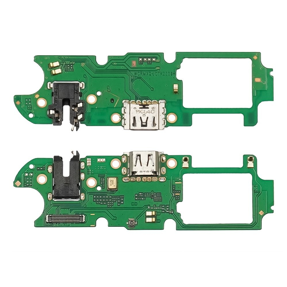 Плата зарядки Realme 3 Pro, X Lite, шлейф коннектора зарядки, с микрофоном, High Copy