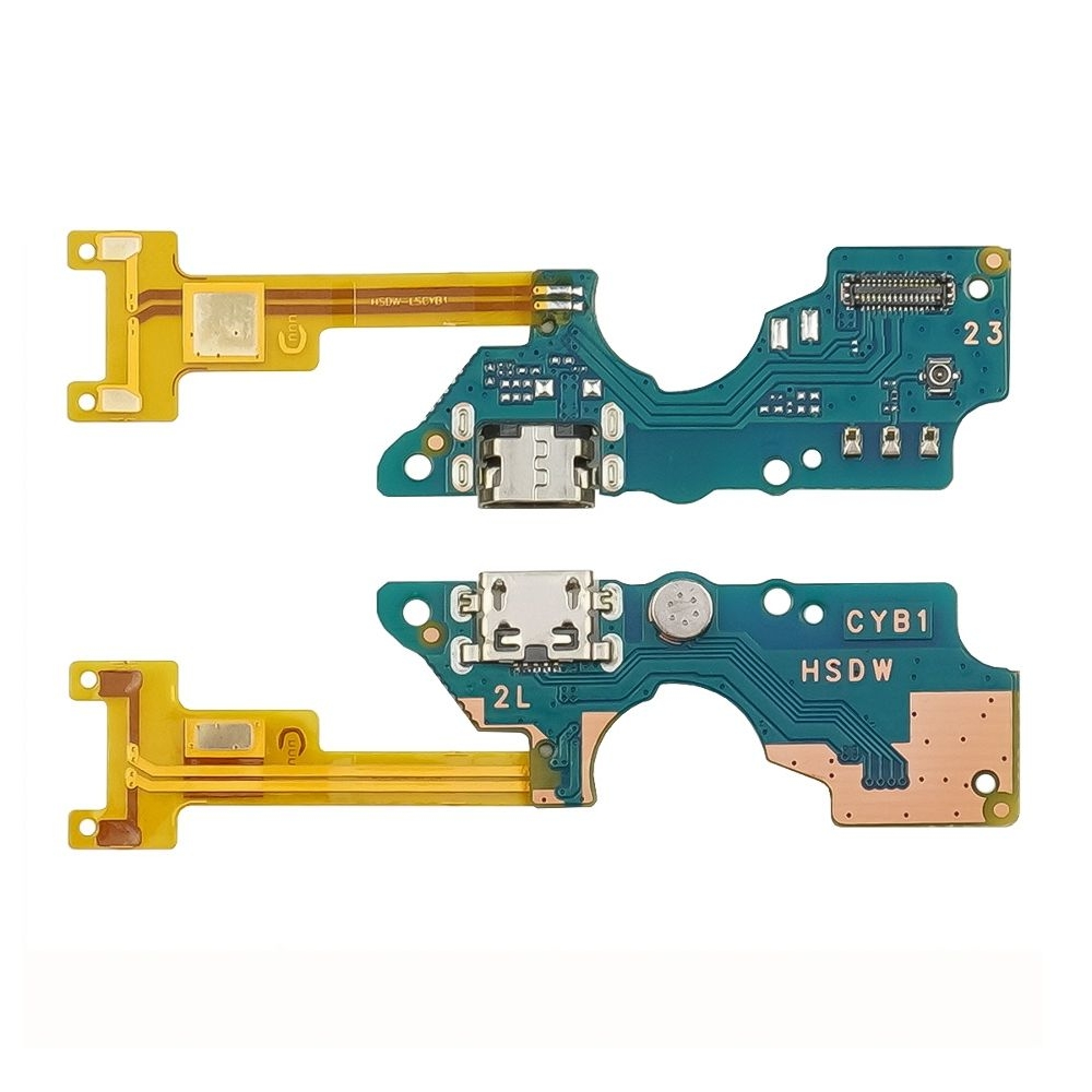 Плата зарядки Tecno Pop 2f, B1F, шлейф коннектора зарядки, с микрофоном, High Copy