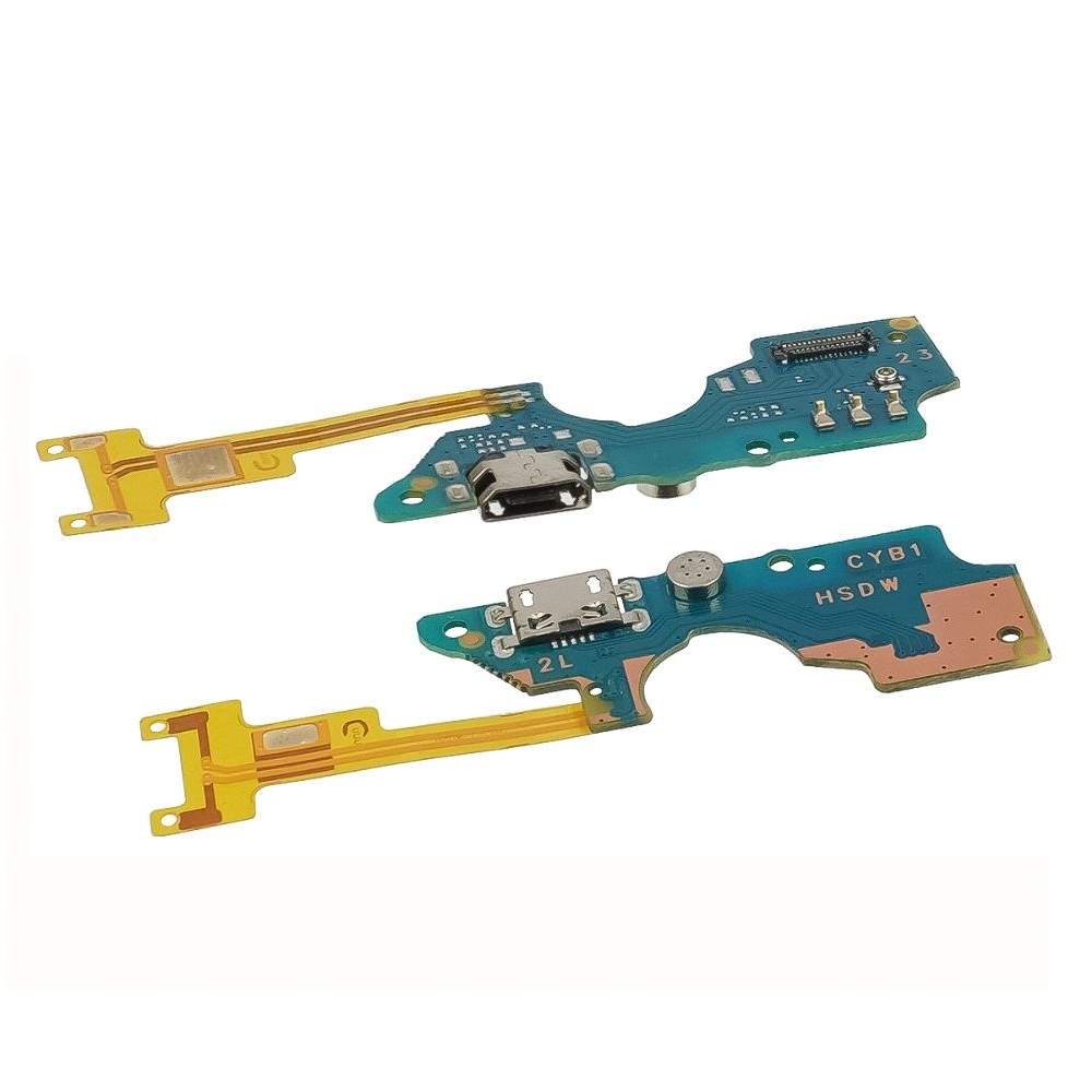 Плата зарядки Tecno Pop 2f, B1F, шлейф коннектора зарядки, с микрофоном, High Copy