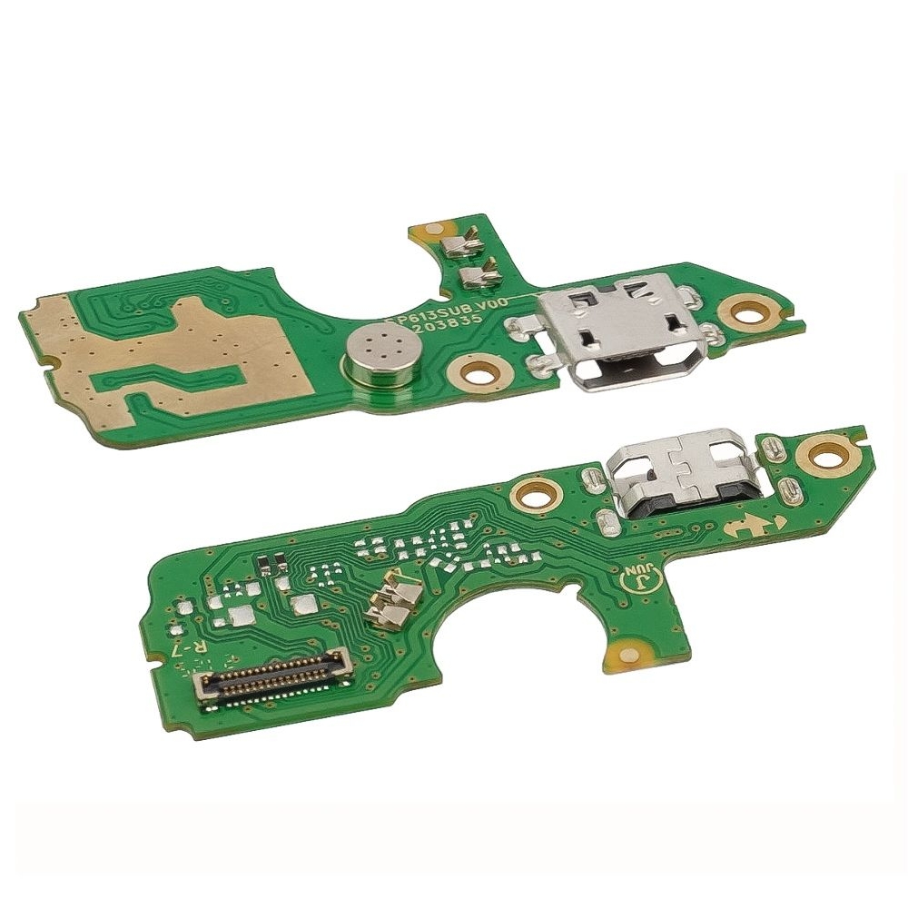 Плата зарядки Tecno Pop 5, BD4, шлейф коннектора зарядки, с микрофоном, High Copy