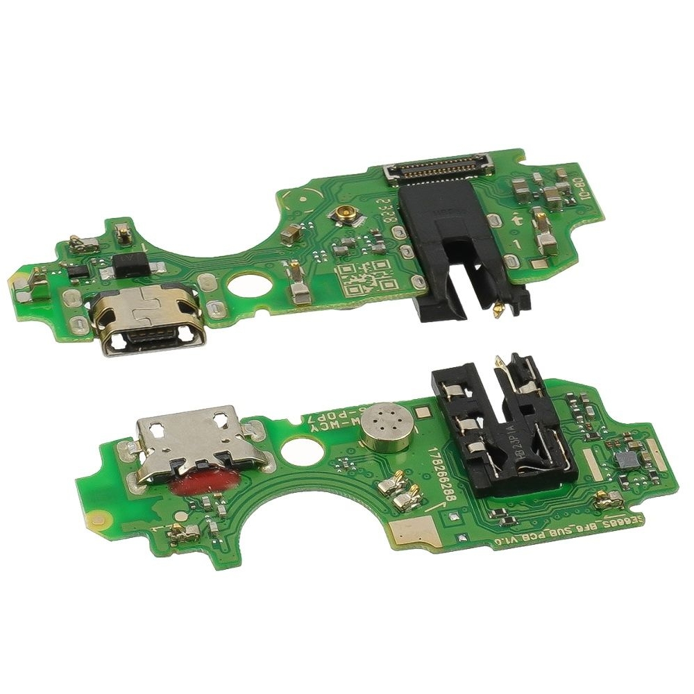 Плата зарядки Tecno Pop 7, BF4, шлейф коннектора зарядки, с микрофоном, High Copy