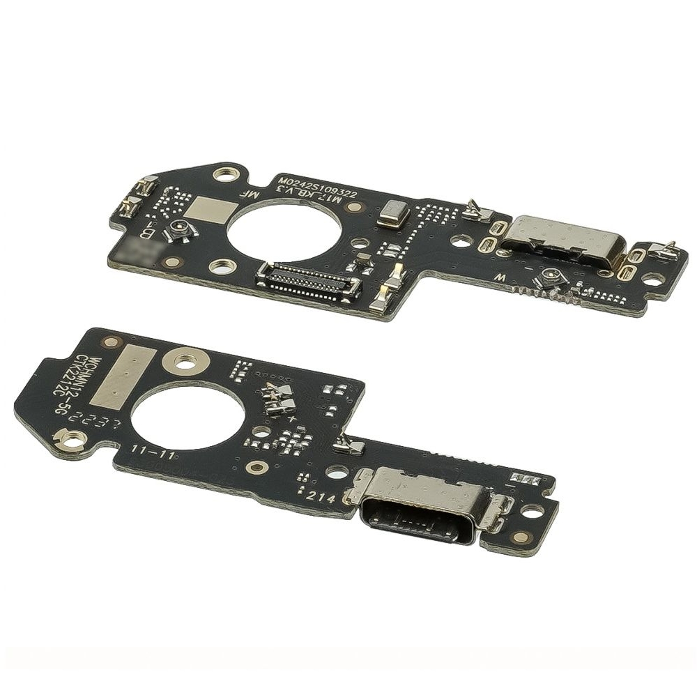 Плата зарядки Xiaomi Poco X5 5G, 22111317PG, 22111317PI, Redmi Note 12 5G, 22111317I, шлейф коннектора зарядки, с микрофоном, High Copy