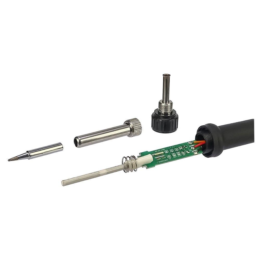 Паяльная станция KaiLiwei 8589D, фен с датчиком наклона (700W), паяльник с термоэлементом Hakko (60W), цифровая индикация