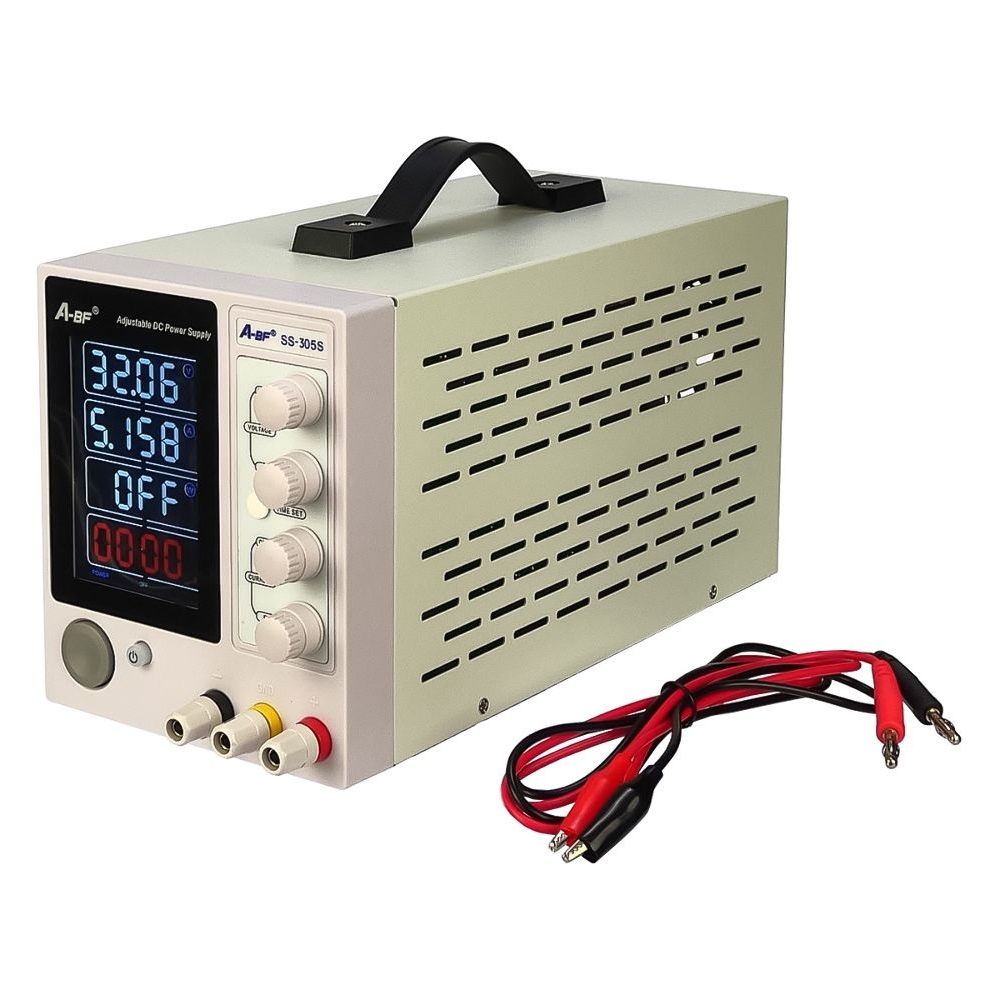 Блок питания A-BF SS-305S 30V 5A, импульсный, с цифровой индикацией (V/A/W)