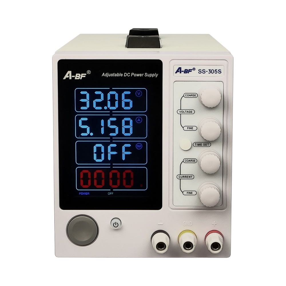 Блок питания A-BF SS-305S 30V 5A, импульсный, с цифровой индикацией (V/A/W)