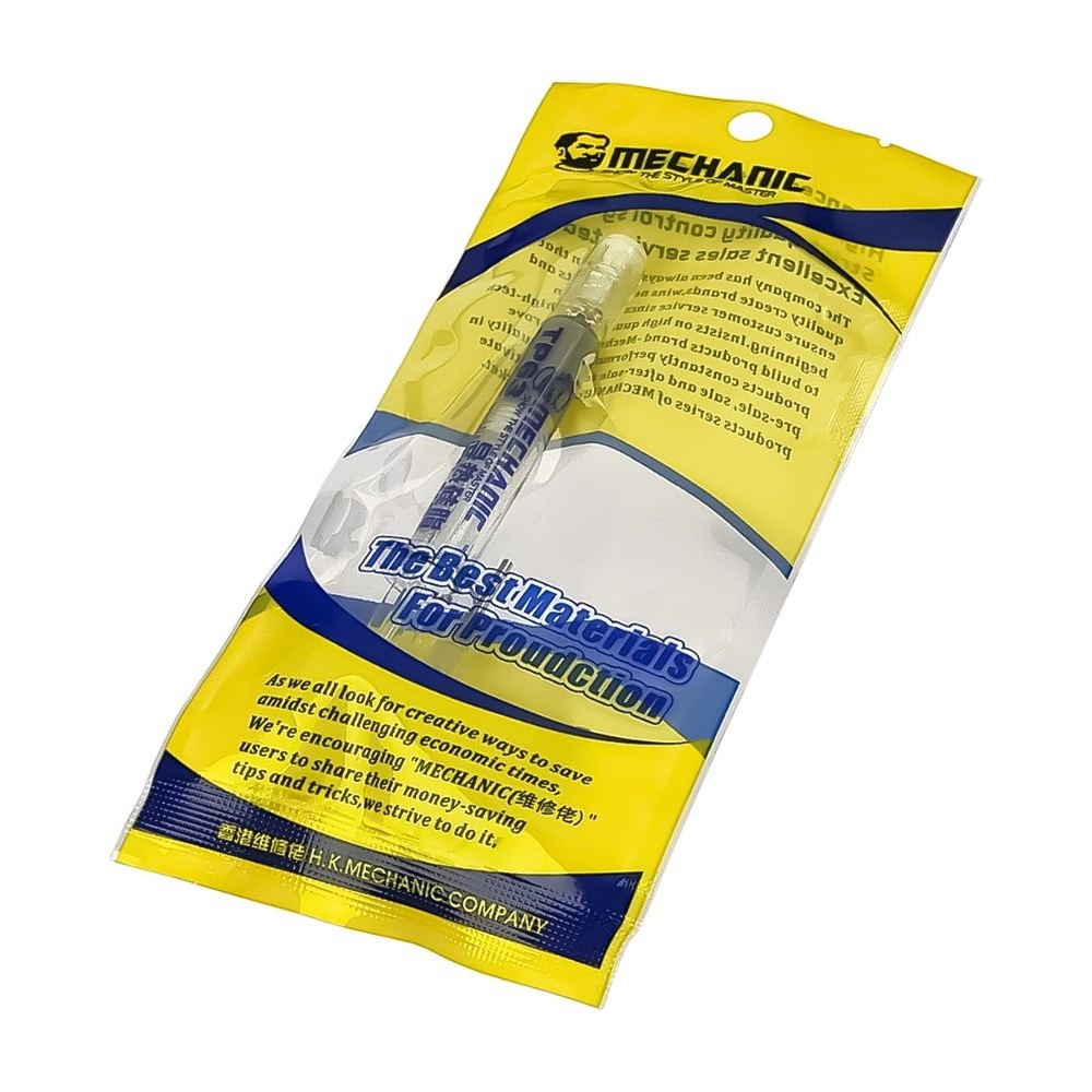 Термопаста силиконовая Mechanic TP63, 3 г, в шприце