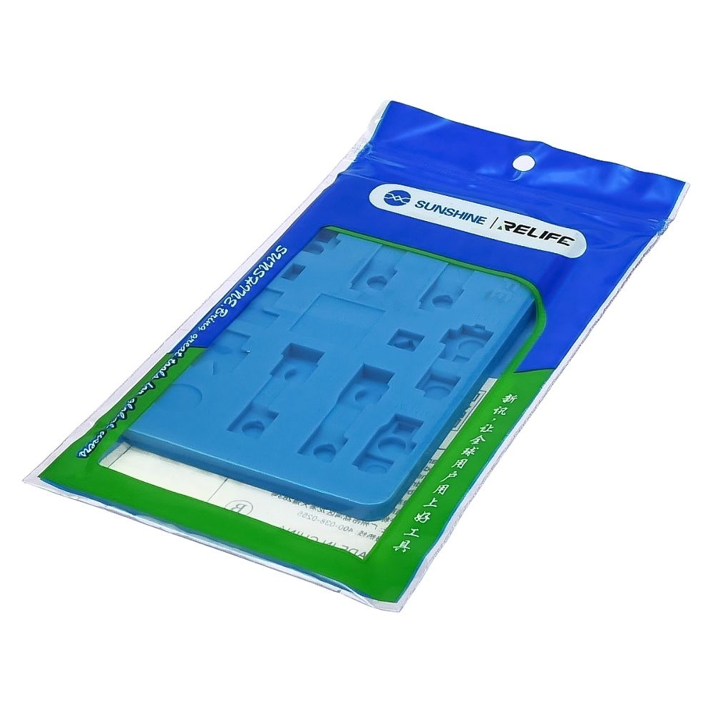 Матрица силиконовая Relife RL-004FB, для фиксации компонентов Face ID при ремонте iPhone X-14 Pro Max