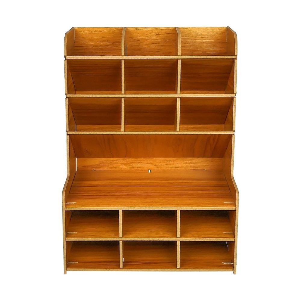 Настольный органайзер Aida AD-B15, деревянный, шгв 28 x 21 x 15 см