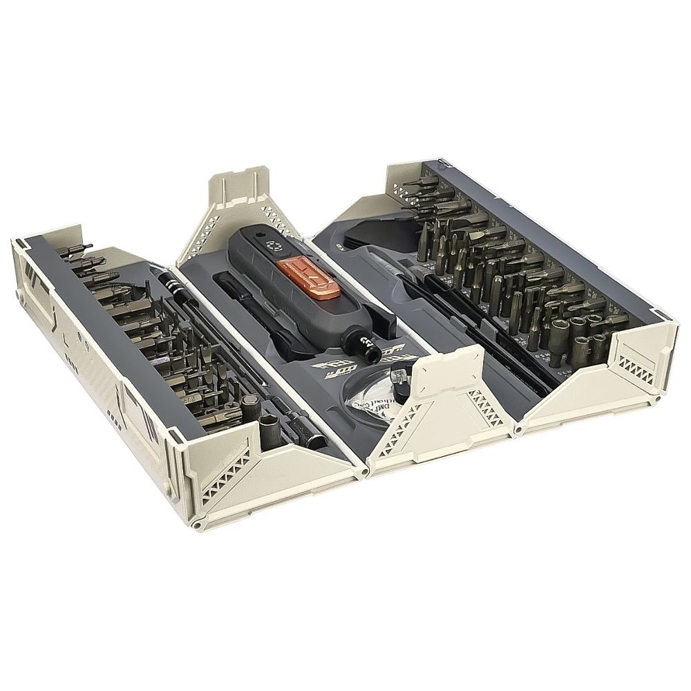 Набор инструментов Jakemy JM-8192 (ручка, 160 бит, удлинитель, 2 пинцета, 2 лопатки, 2 переходника, присоска, 10 медиаторов)