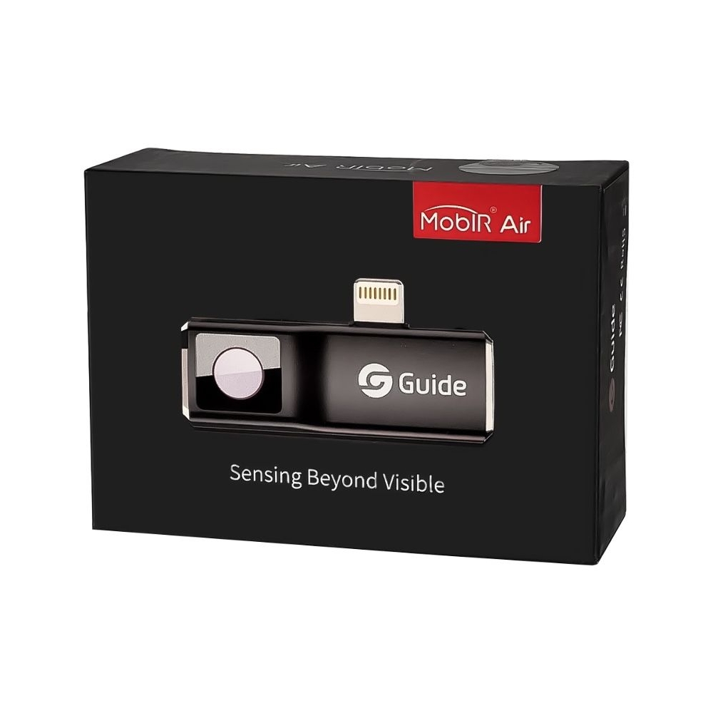 Мобильный теплосканер Guide Mobir Air Lightning, совместим с IOS, отображает градиент температур на печатных платах