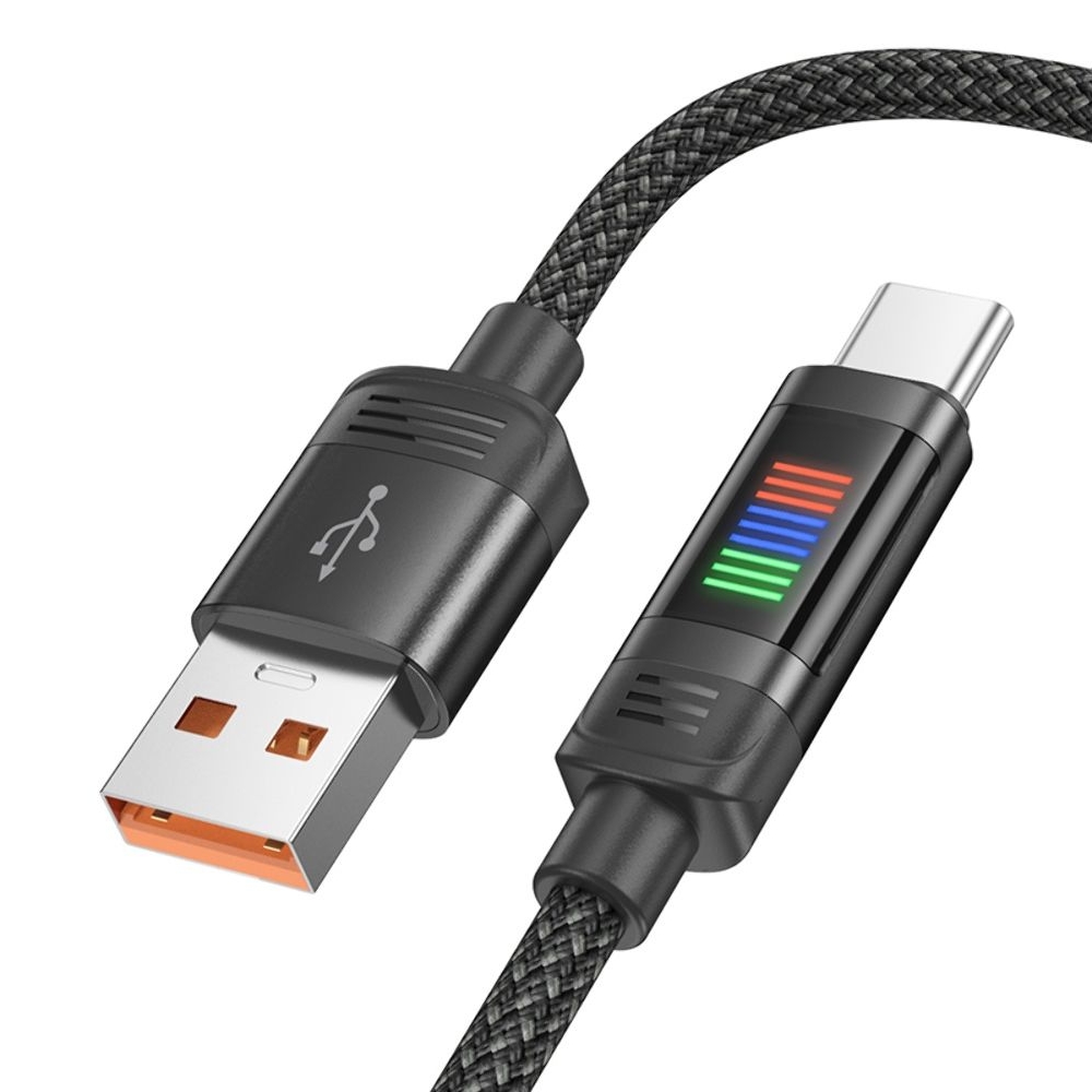 Кабель Hoco U126 USB to Type-C 1m, чорний