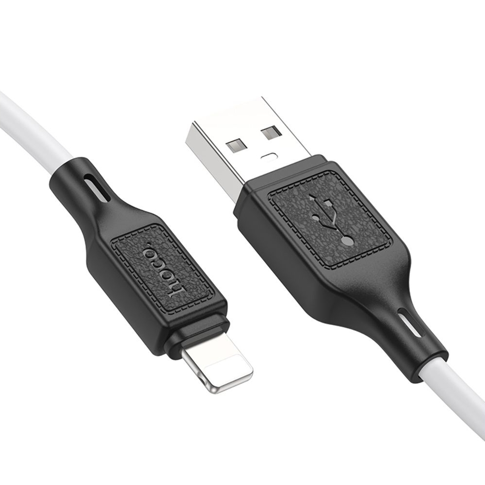 Кабель Hoco X90 USB to Lightning 1m, білий