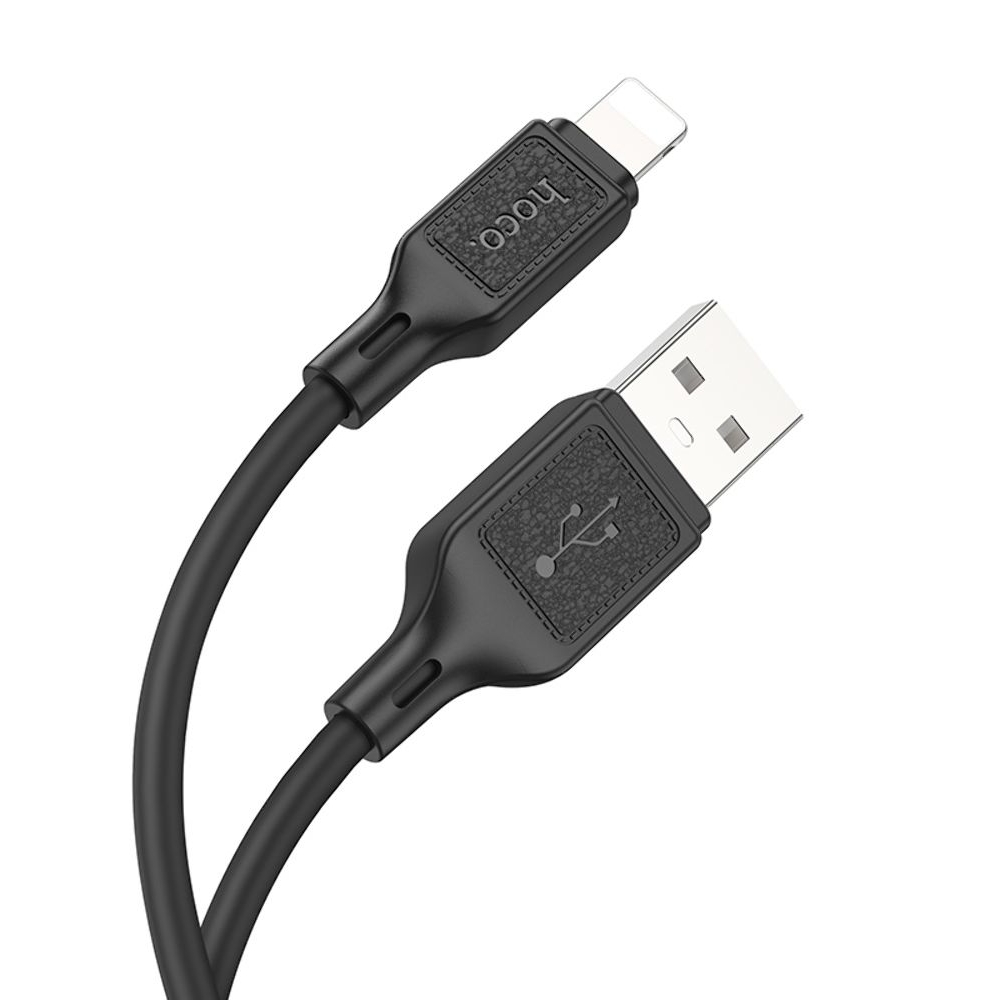 Кабель Hoco X90 USB to Lightning 1m, чорний
