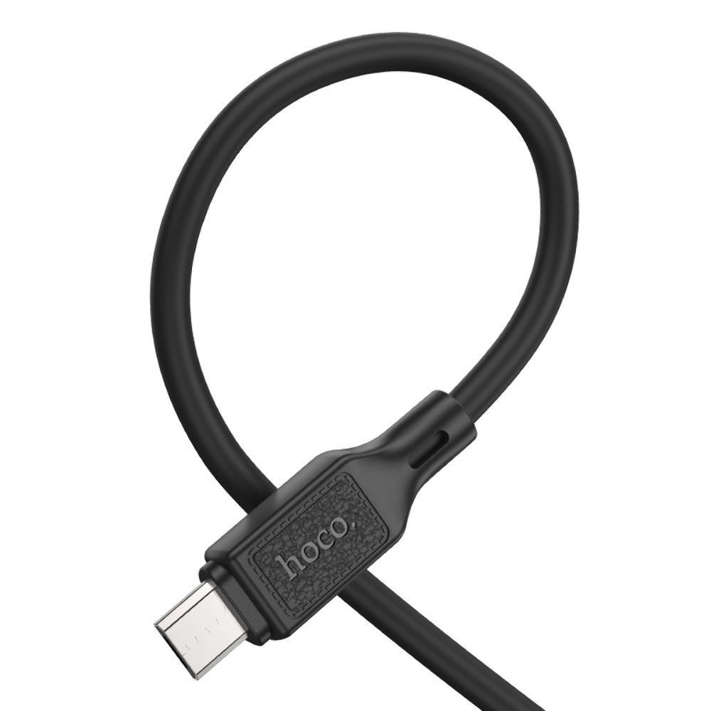 Кабель Hoco X90 USB to MicroUSB 1m, чорний