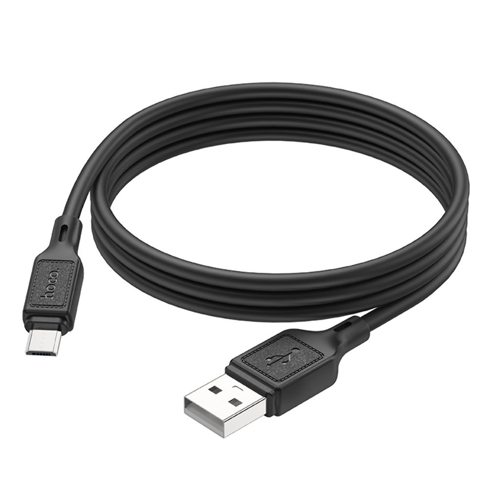 Кабель Hoco X90 USB to MicroUSB 1m, чорний