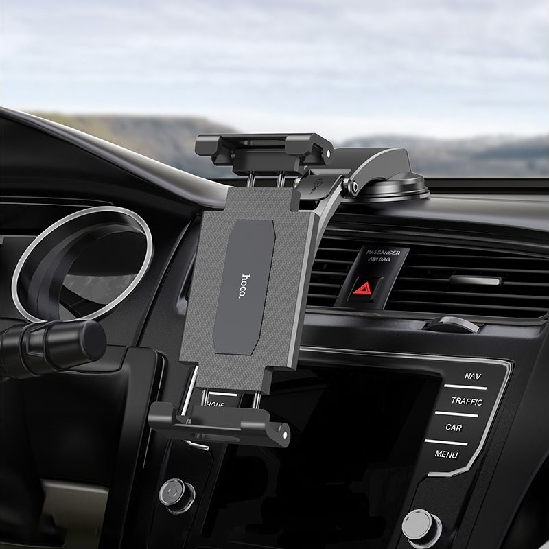 Автодержатель Hoco DCA27, для планшета, чорний