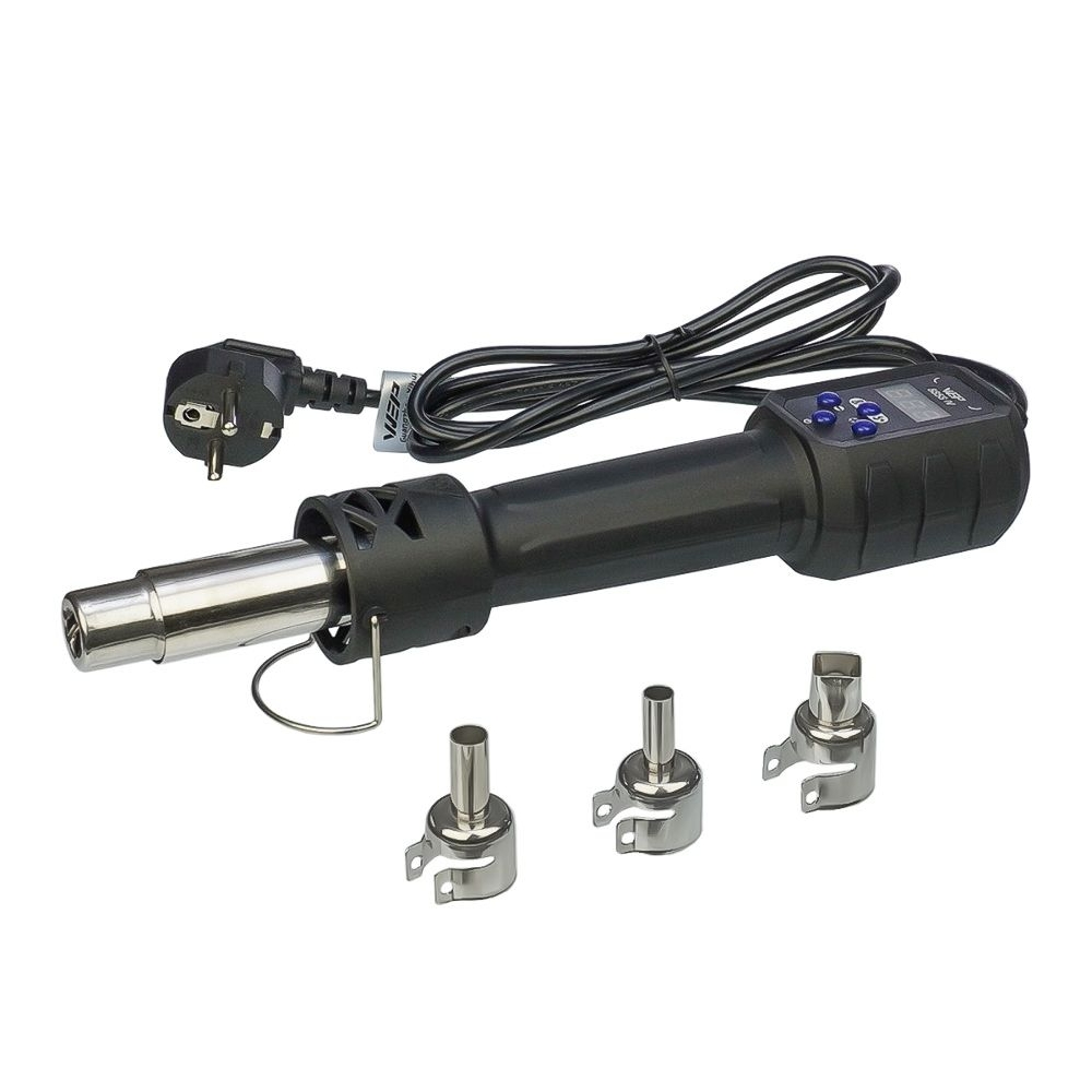 Термофен WEP 8858-IV, со встроенным цифровым блоком управления, регулировка температуры 100 - 500 °C, 700 Вт, 220 В