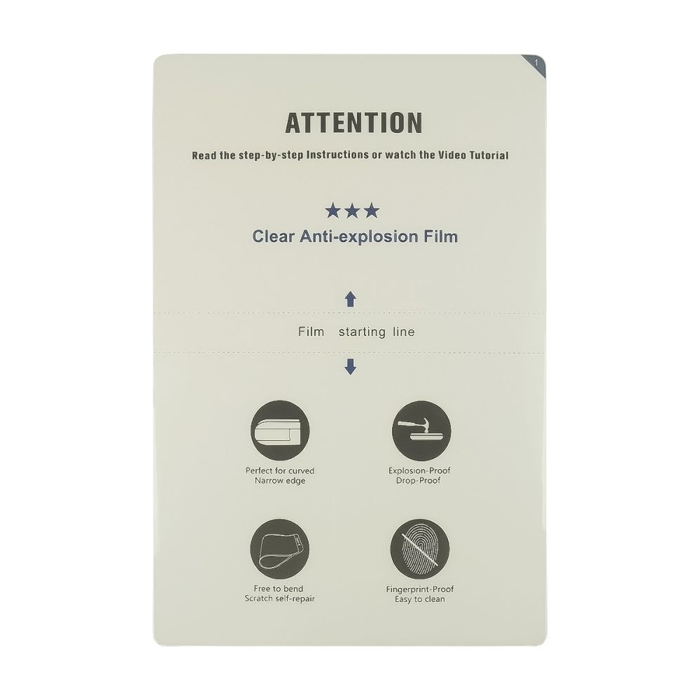 Гидрогелевая защитная пленка плоттера Aida IP02 прозрачная, размер 200мм x 300мм