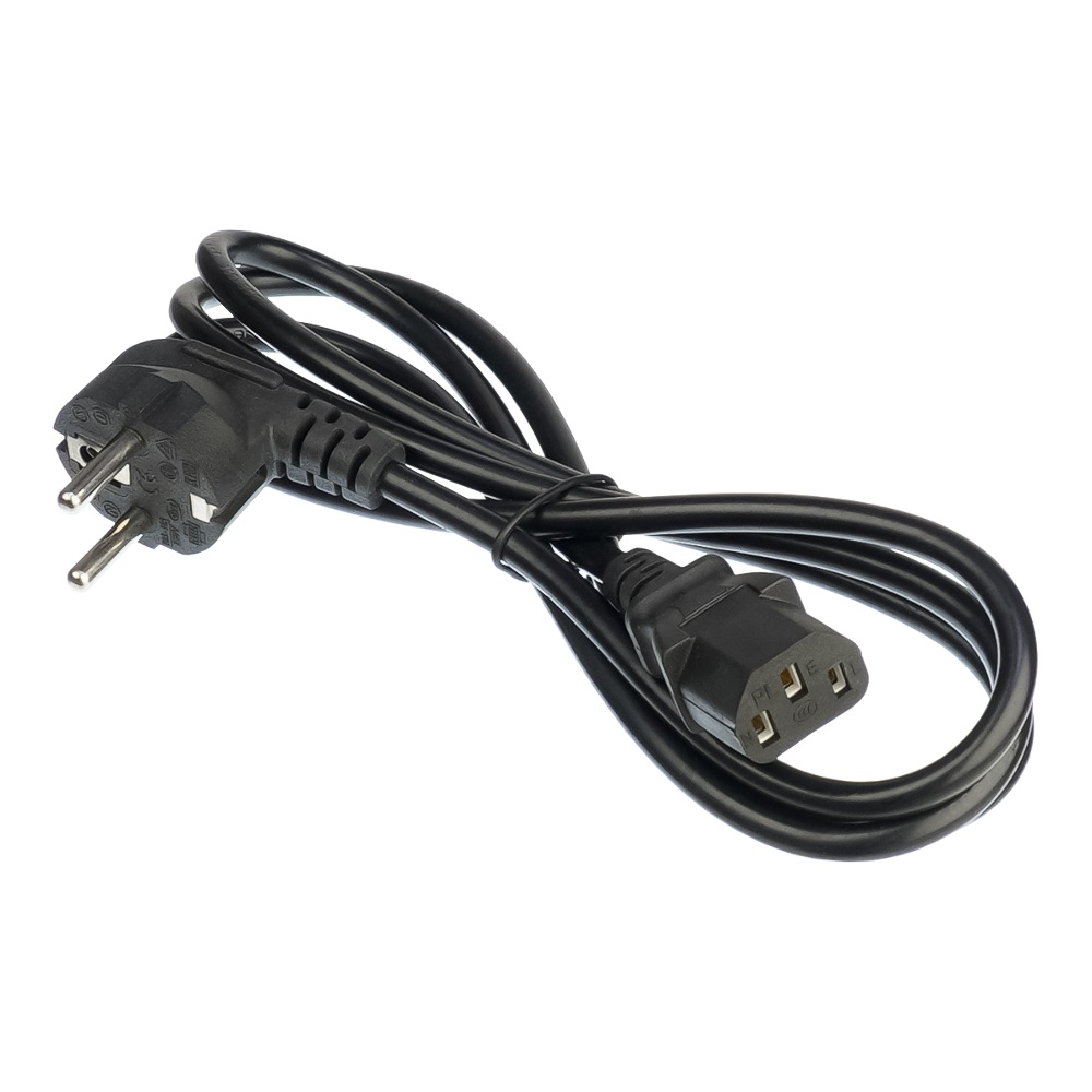 Кабель питания С12 компьютера 1.5m, чорний без упаковки