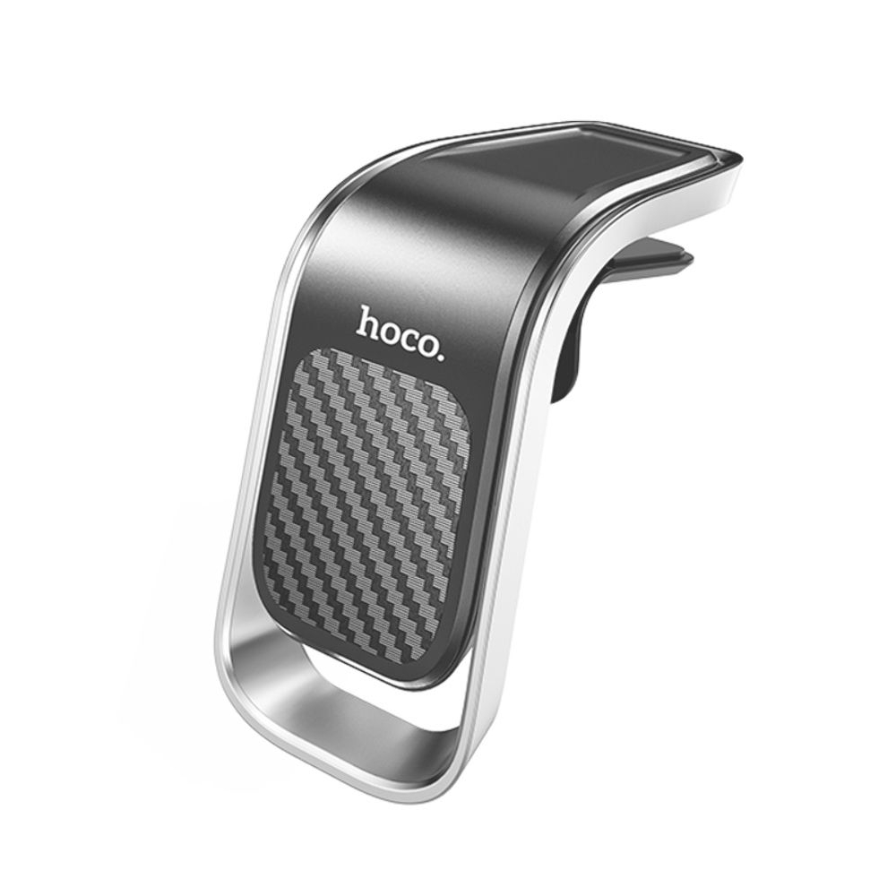 Автодержатель Hoco CA74 черно-серебристый