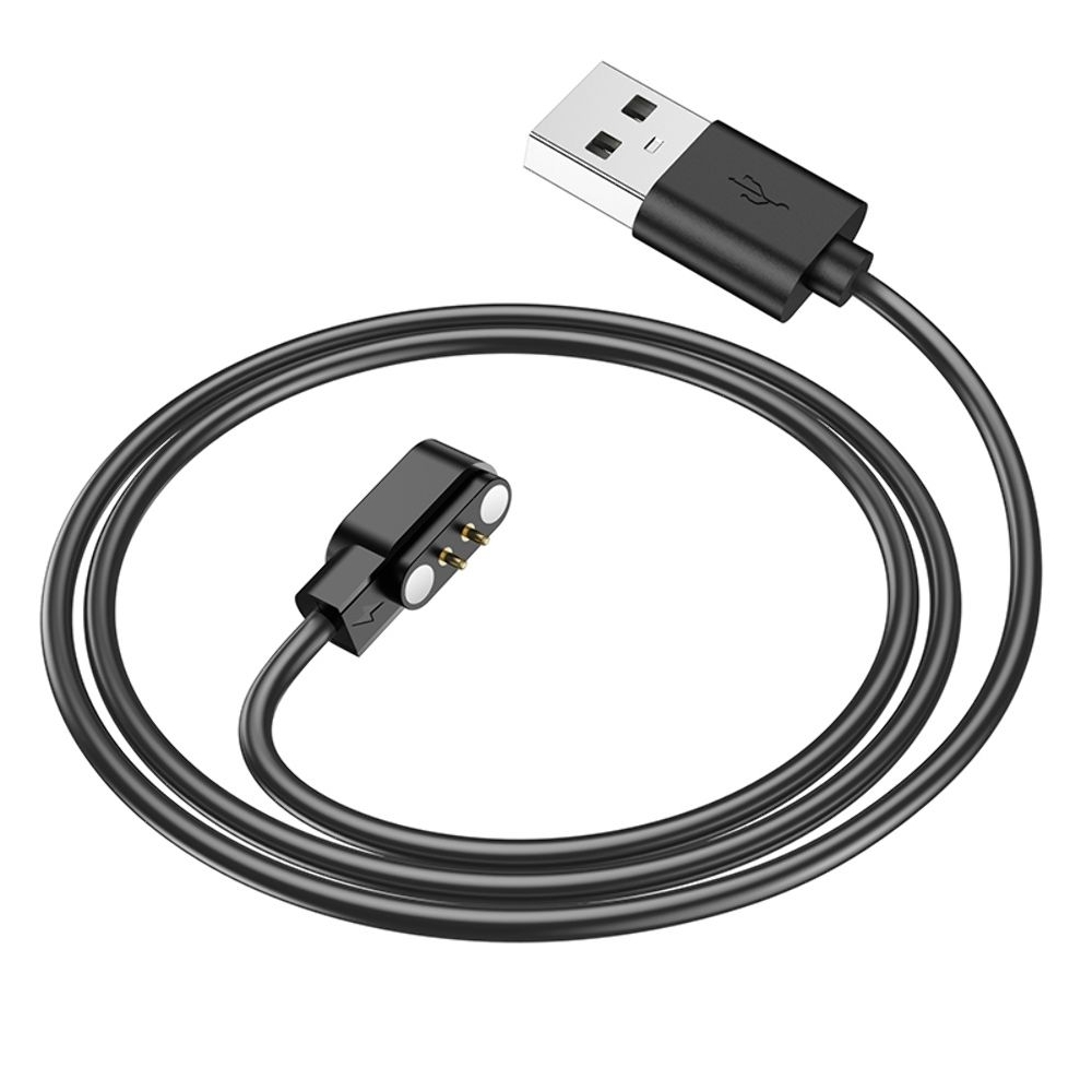 USB-кабель для смарт часов Hoco Y17, чорний
