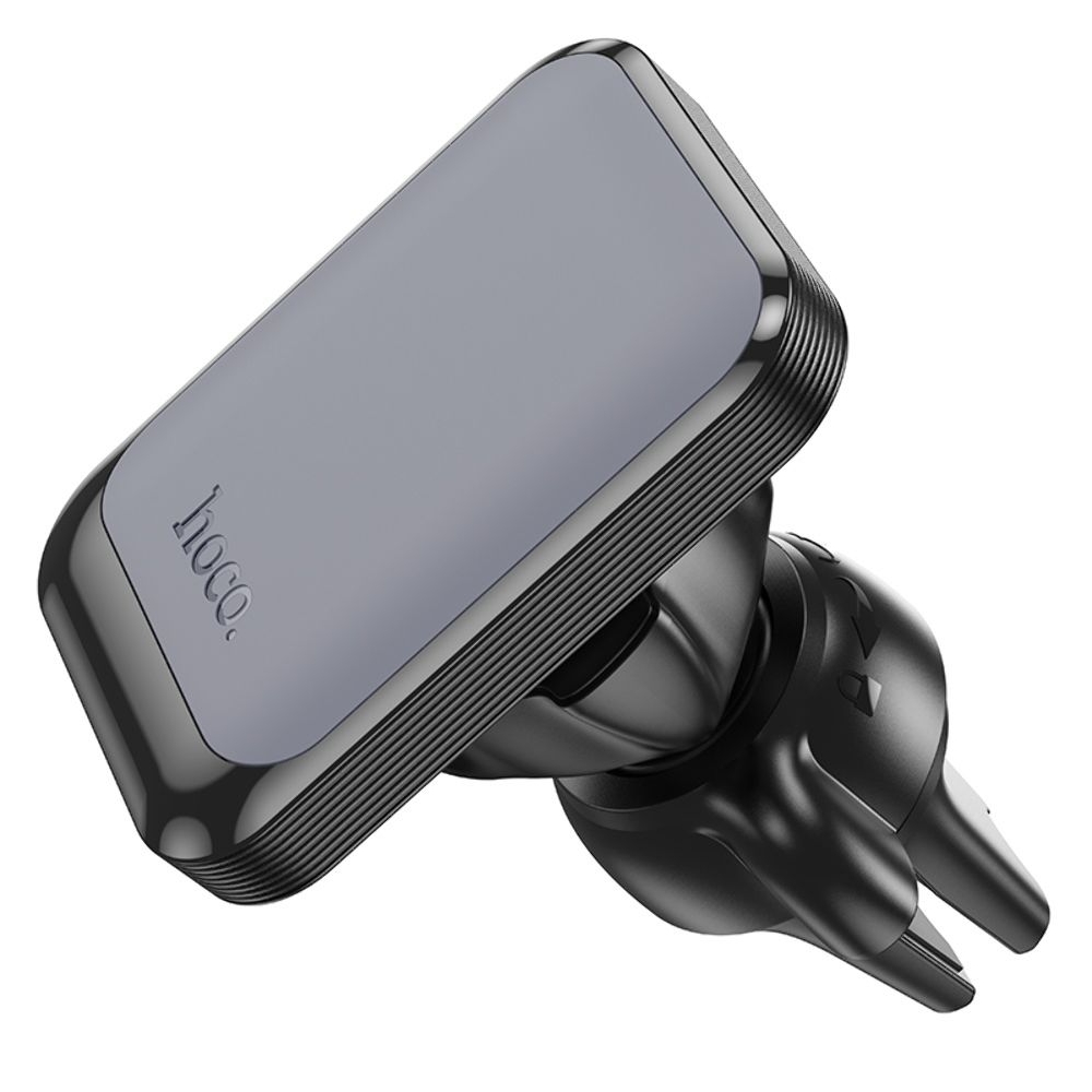 Автодержатель Hoco H24, магнитный, чорний, сірий
