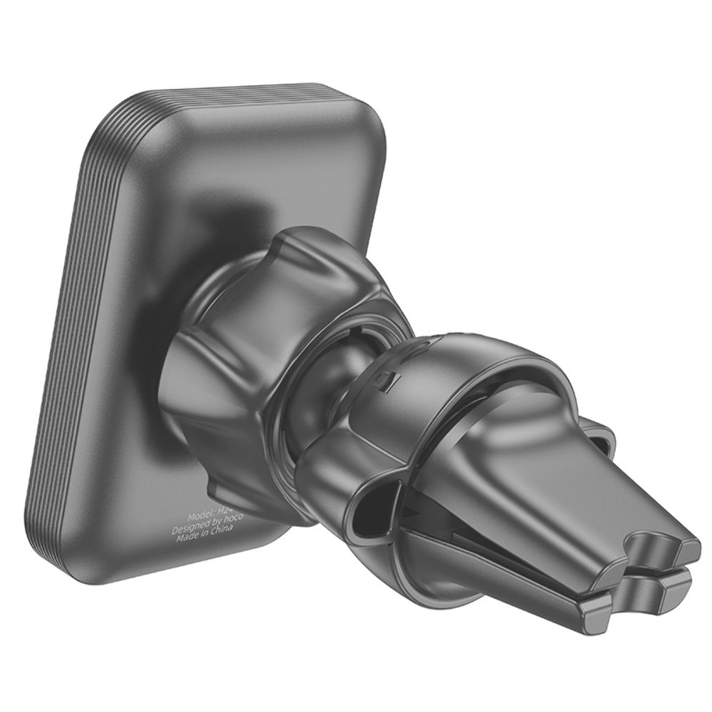 Автодержатель Hoco H24, магнитный, чорний, сірий