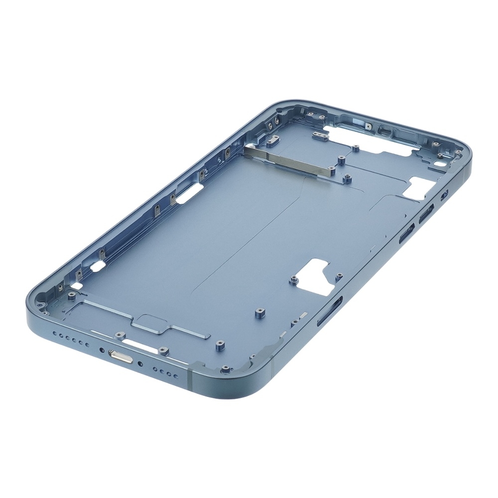 Средняя часть корпуса Apple iPhone 14 Plus, синяя, Original (PRC), (сердцевина, основа, станина, середина)