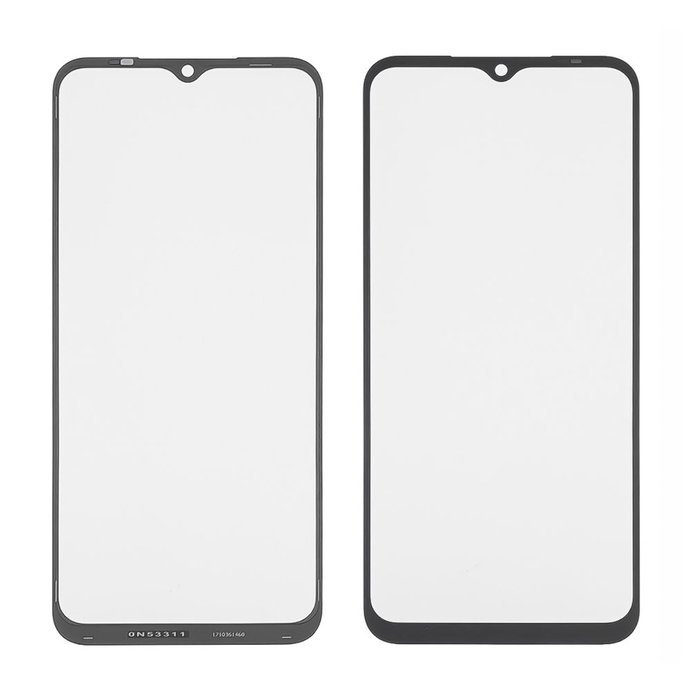 Стекло дисплея с OCA пленкой Samsung SM-M146 Galaxy M14 черное с олеофобным покрытием, закаленное