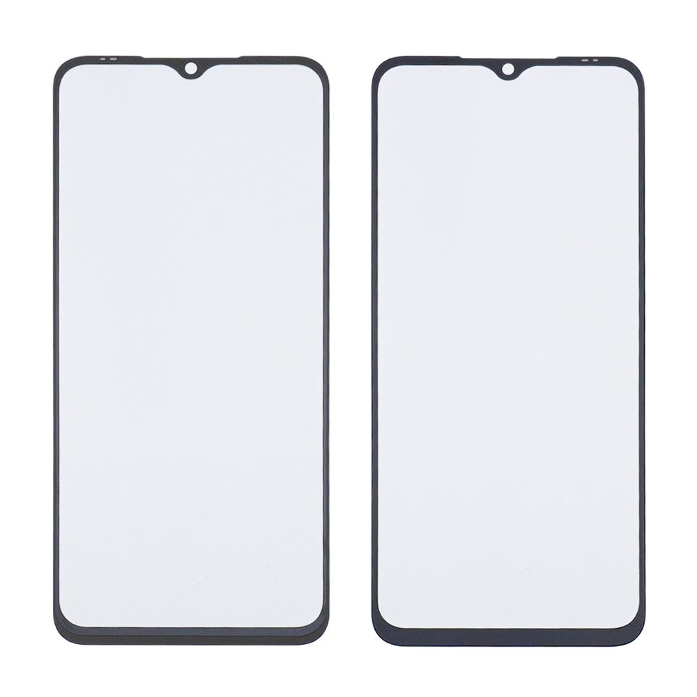 Стекло дисплея с OCA пленкой Xiaomi Poco M5 черное с олеофобным покрытием, закаленное