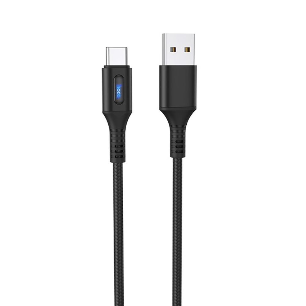 USB-кабель Hoco U79 1,2m 3A Type-C, чорний
