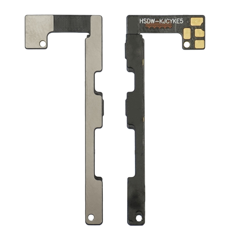 Шлейф Tecno Spark 6 Go (KE5), кнопки включения, кнопок звука (регуляции громкости), боковых клавиш, Original (PRC)