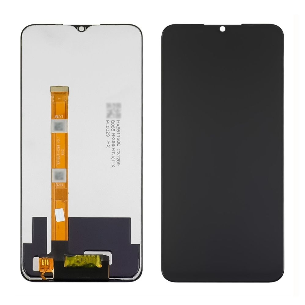 Дисплей Realme C21Y, RMX3261, RMX3263, C25Y, RMX3265, RMX3268, RMX3269, чорний | з тачскріном | Original (PRC), Service Pack | дисплейный модуль, экран