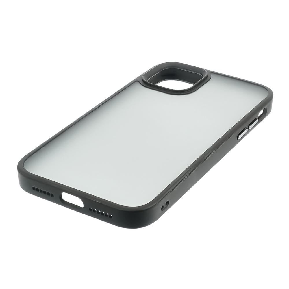 Чехол Colorful Matte Case для Apple iPhone 11, чорний Люкс