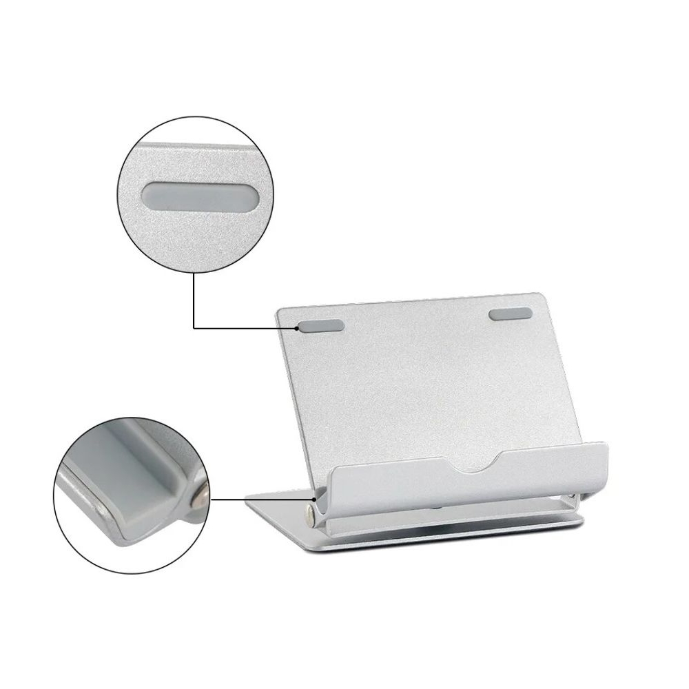 Тримач FL-58 для телефона серебристый | держатель