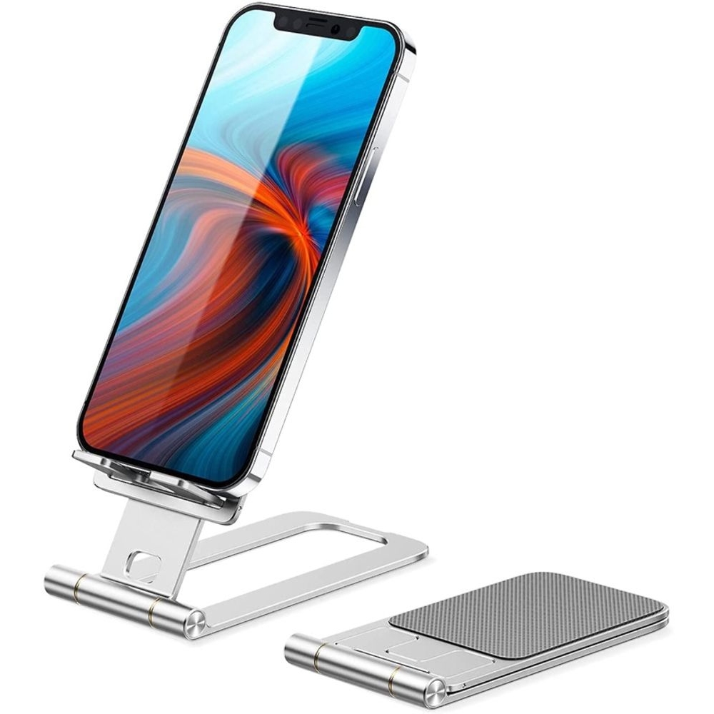 Тримач T2 для телефона серебристый | держатель