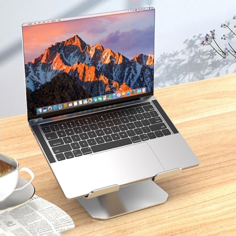 Тримач T3 для ноутбука серебристый | держатель