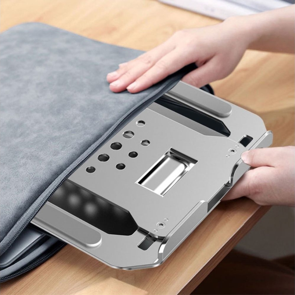 Тримач T3 для ноутбука серебристый | держатель