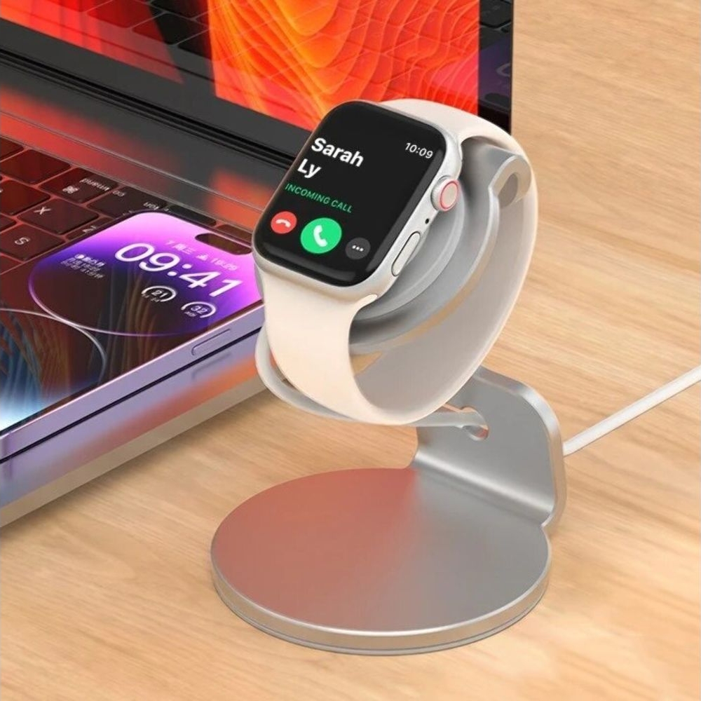 Тримач T5 с кольцом для apple watch серебристый | держатель