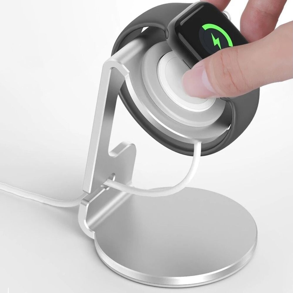 Тримач T5 с кольцом для apple watch серебристый | держатель