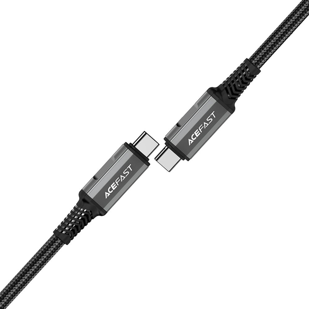 Кабель Acefast C1-09 USB-C to USB-C 1.2m, чорний