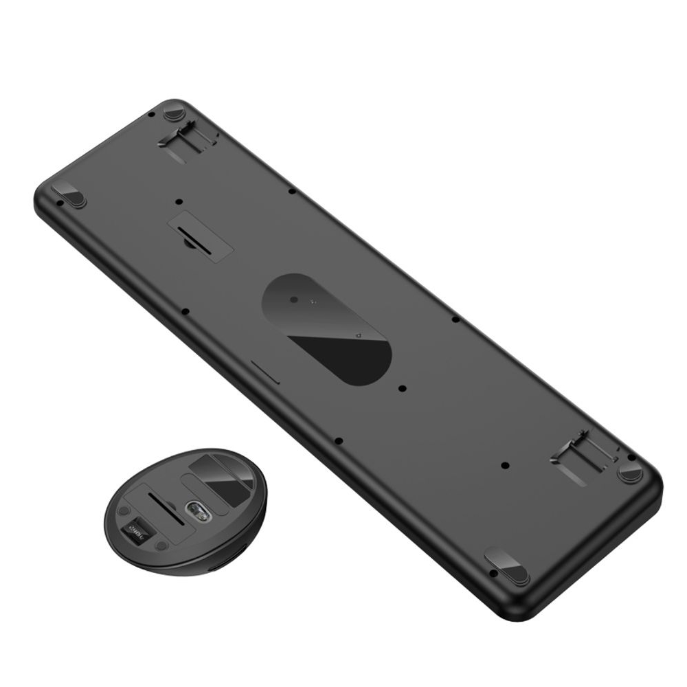 Комплект клавиатура и мышь Hoco DI25 2.4G (ENG/ УКР/ РУС), чорний