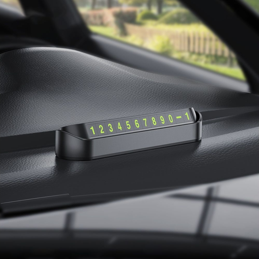 Автовизитка Hoco DPH01, черная