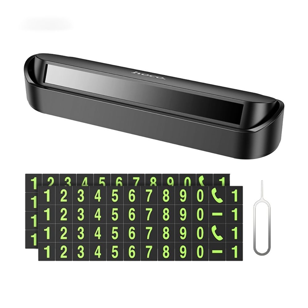 Автовизитка Hoco DPH01, черная