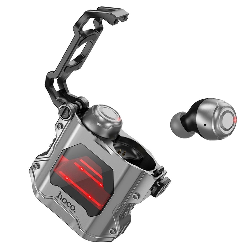 Наушники беспроводные вакуумные Hoco EW33 TWS space, серые