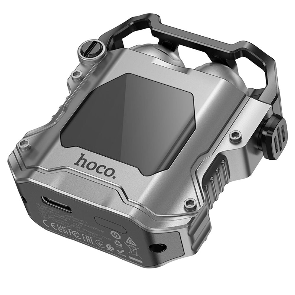 Наушники беспроводные вакуумные Hoco EW33 TWS space, серые