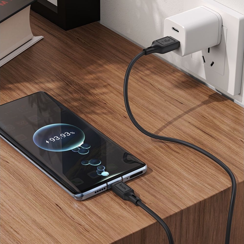 Кабель Hoco X90 USB to Type-C 1m, чорний