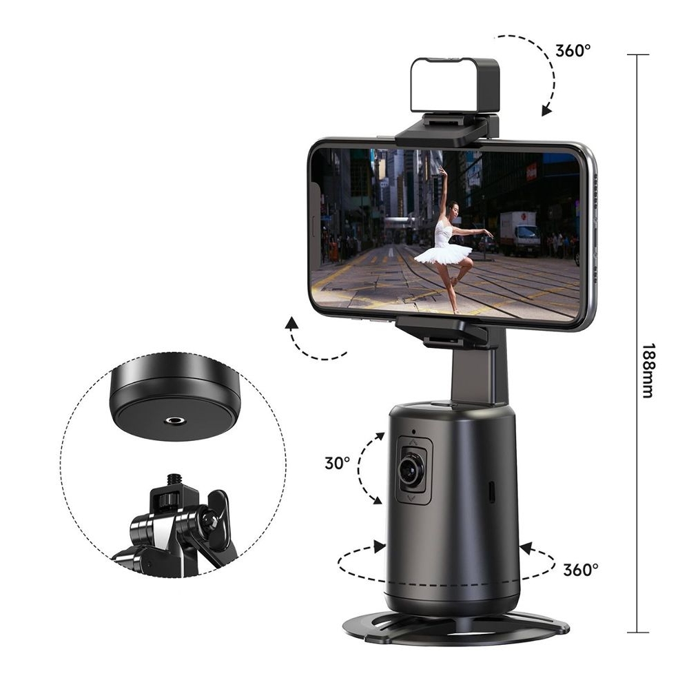 Штатив Adyss A200, с автоматическим слежением за лицом, чорний