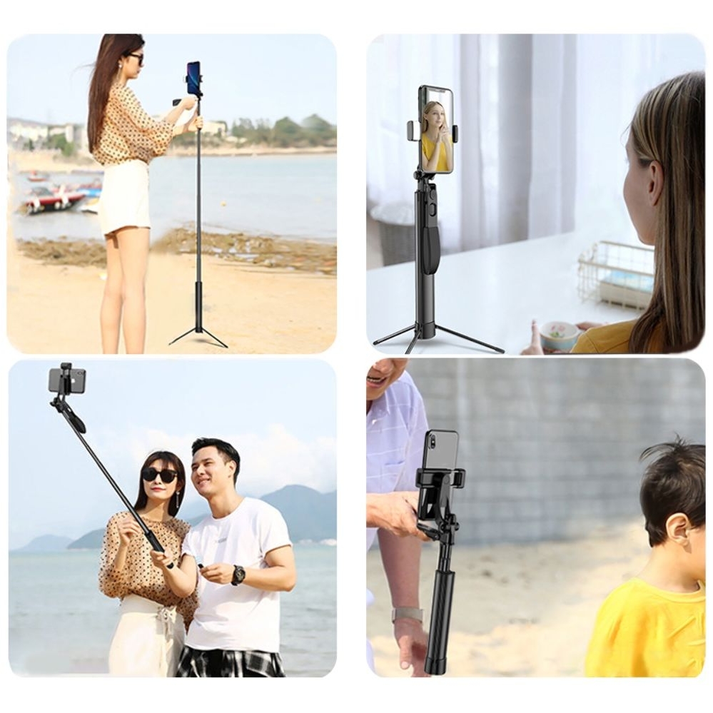 Штатив-трипод Adyss A21A, с пультом, 1.7 м, чорний